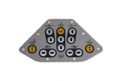VÖGELE 1900-2 MAIN CONTROLLER MIDDLE PANEL STICKER, [[field_value_1]]