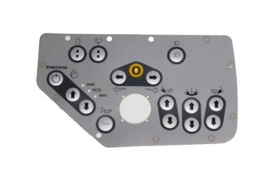 VÖGELE 1900-3 REMOTE CONTROLLER KEYPAD STICKER, [[field_value_1]]